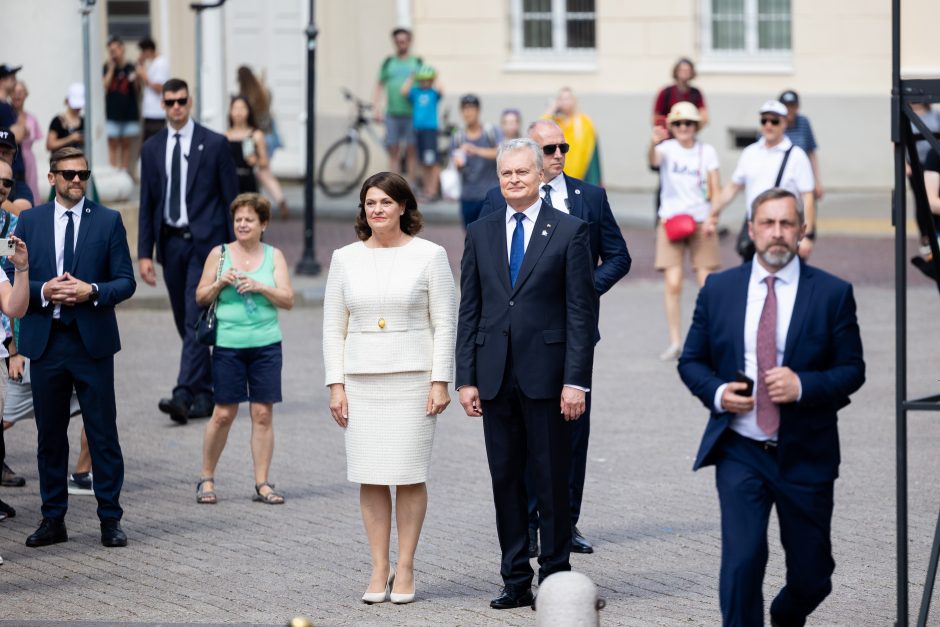 Iškilminga Respublikos Prezidento vėliavos keitimo ceremonija