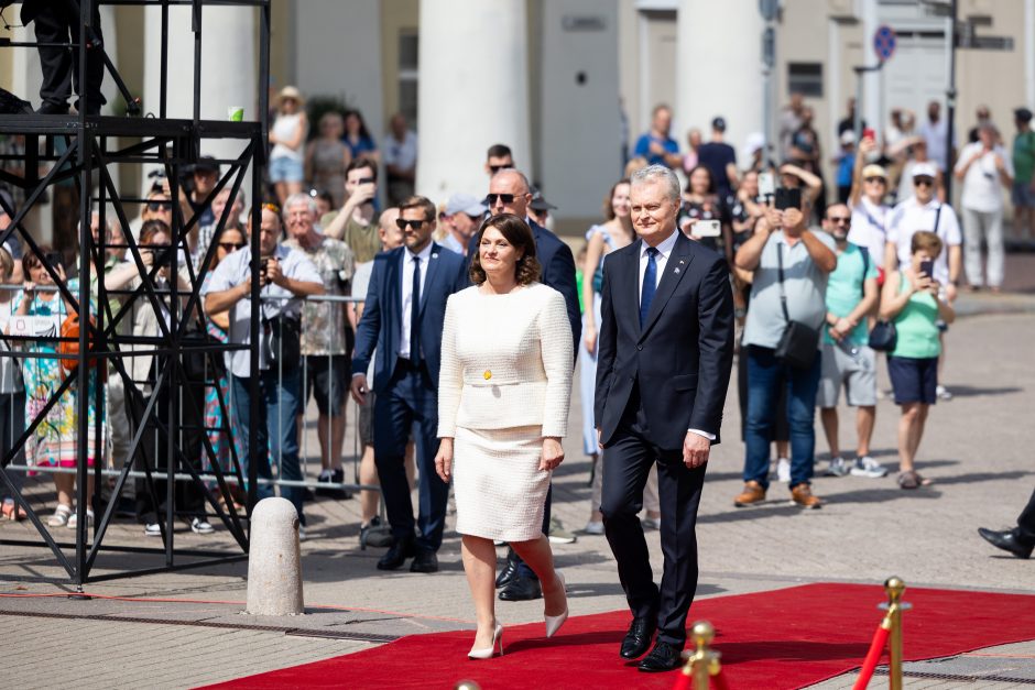 Iškilminga Respublikos Prezidento vėliavos keitimo ceremonija