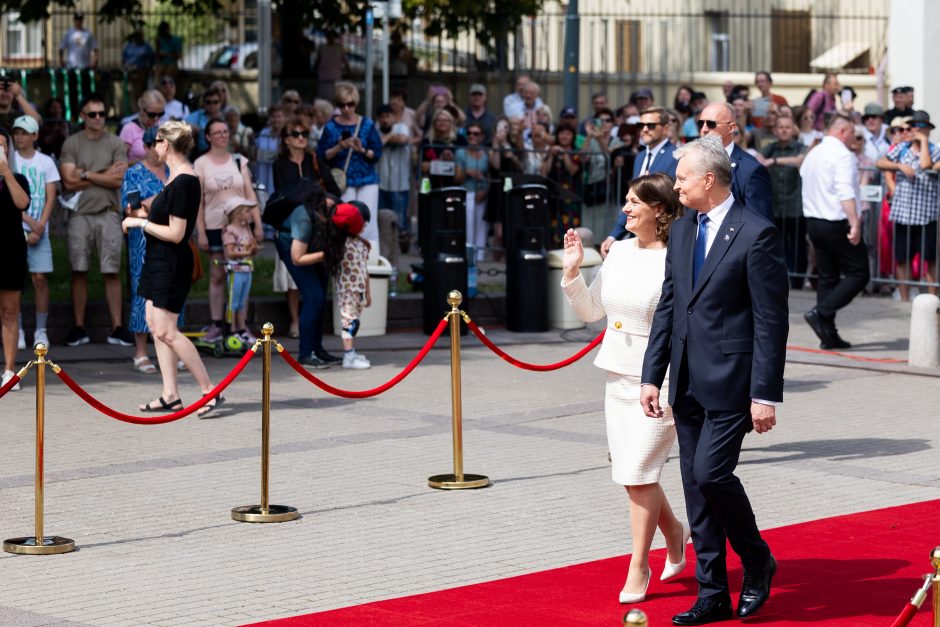 Iškilminga Respublikos Prezidento vėliavos keitimo ceremonija