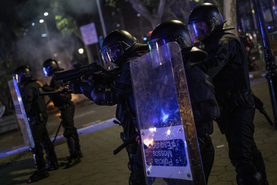 Ispanijoje – nauji protestai dėl nuosprendžių katalonų lyderiams