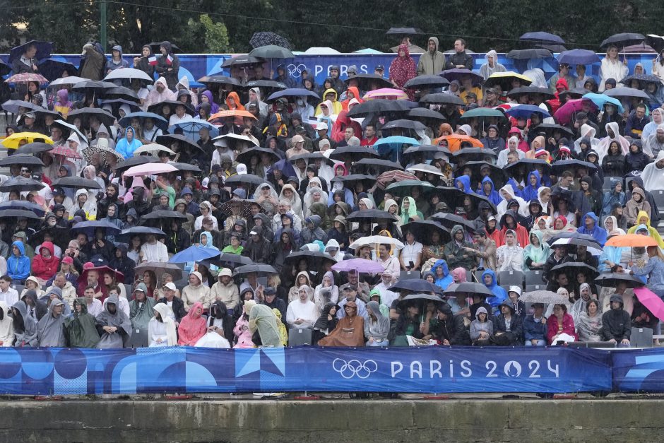 Paryžiaus olimpinių žaidynių atidarymo ceremonija