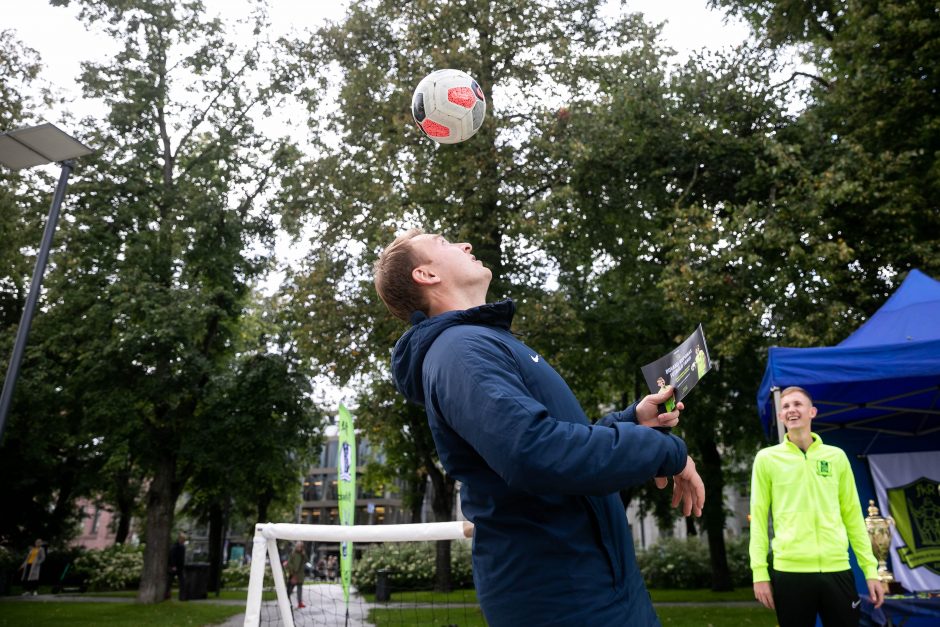 Oficialiai atidarytas jubiliejinis Vilniaus sporto festivalis