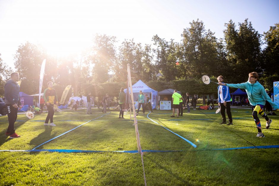 Oficialiai atidarytas jubiliejinis Vilniaus sporto festivalis