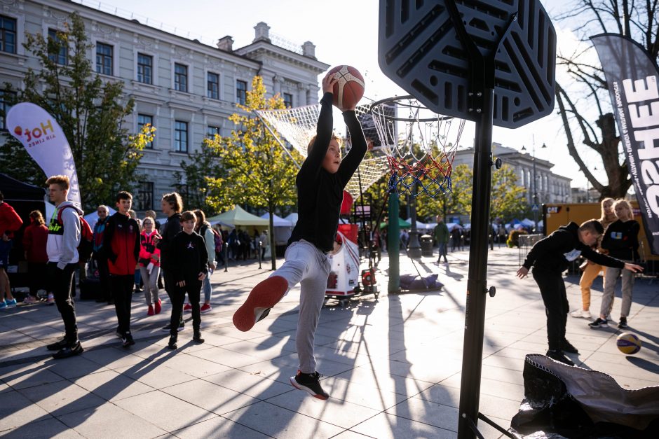 Oficialiai atidarytas jubiliejinis Vilniaus sporto festivalis