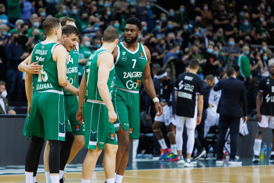 „Žalgiris“ namuose turėjo pripažinti ASVEL pranašumą