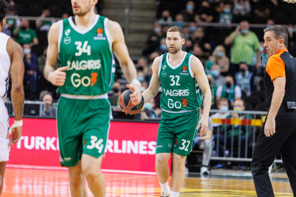 „Žalgiris“ namuose turėjo pripažinti ASVEL pranašumą