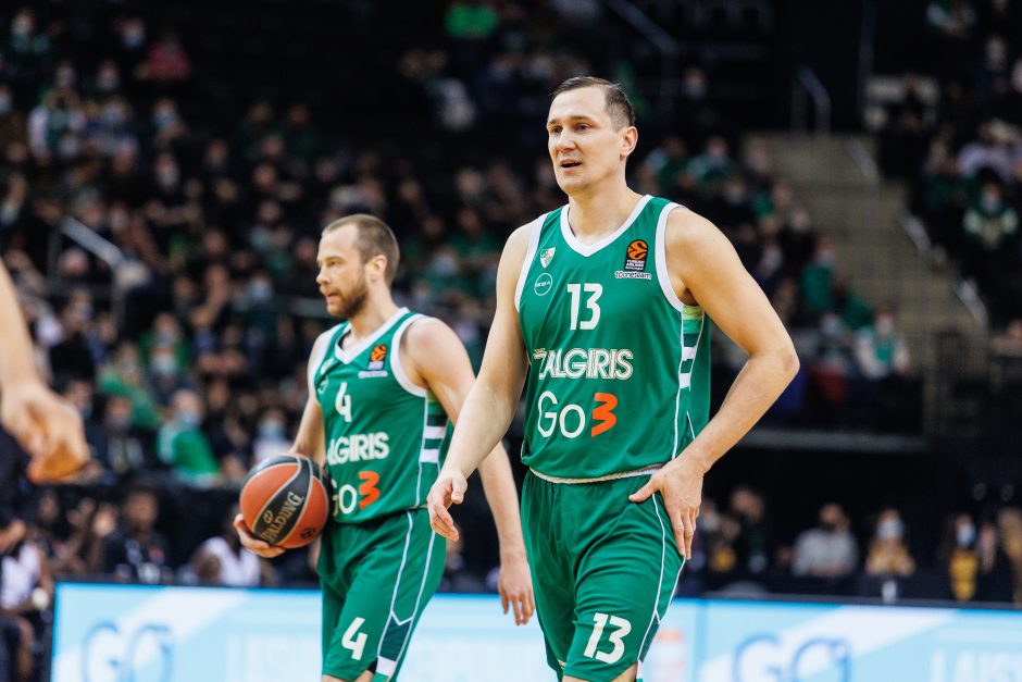 „Žalgiris“ namuose turėjo pripažinti ASVEL pranašumą