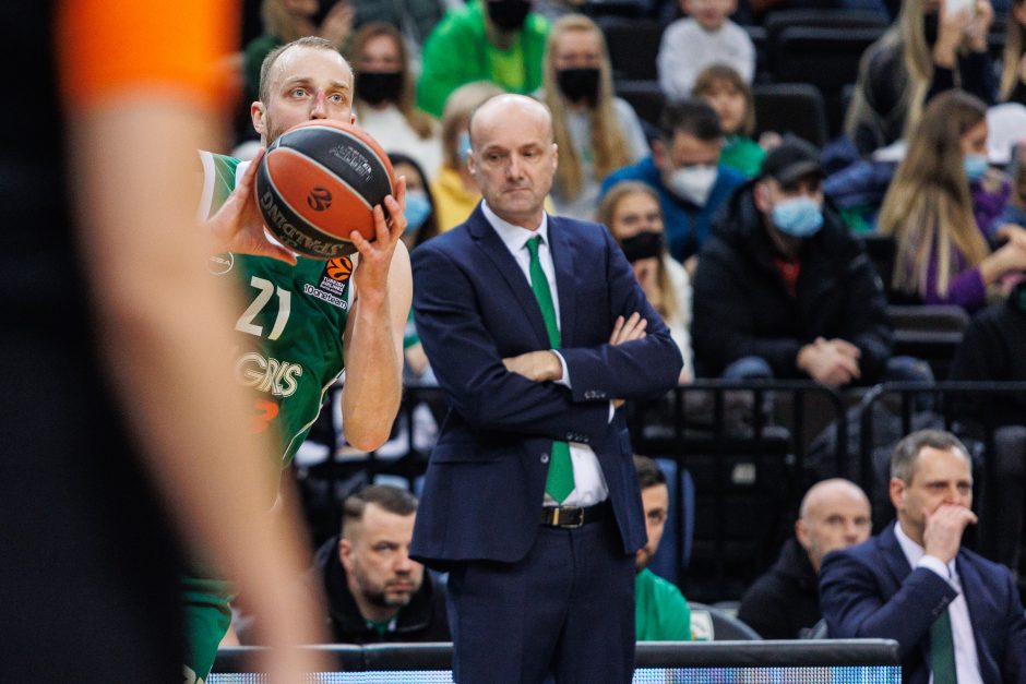 „Žalgiris“ namuose turėjo pripažinti ASVEL pranašumą