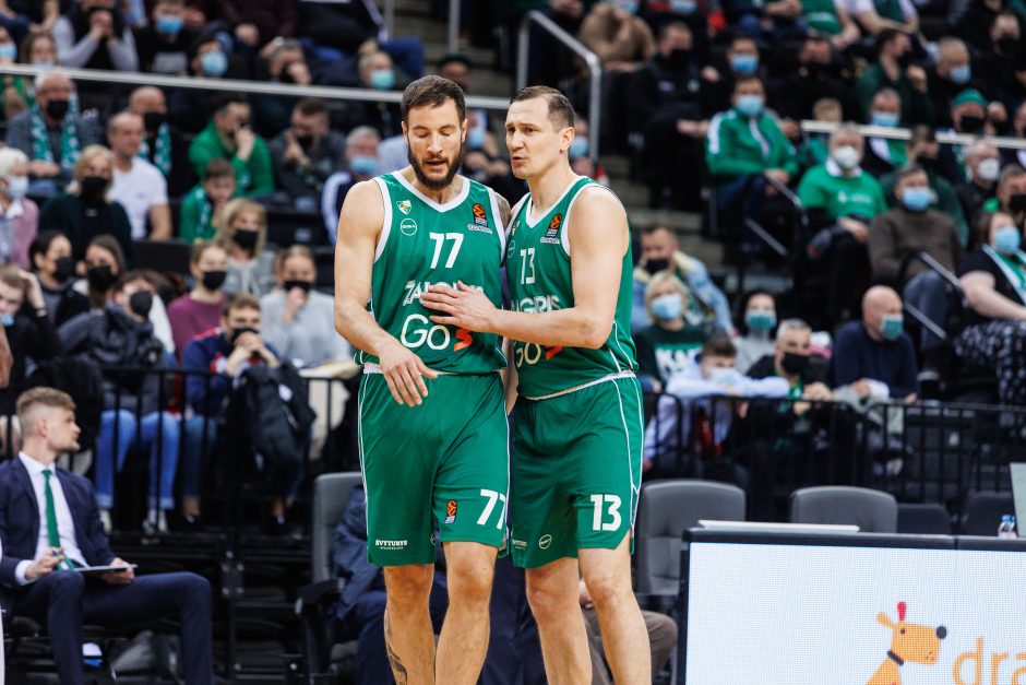 „Žalgiris“ namuose turėjo pripažinti ASVEL pranašumą