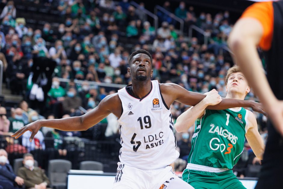 „Žalgiris“ namuose turėjo pripažinti ASVEL pranašumą