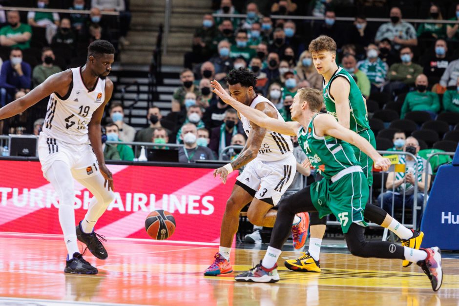 „Žalgiris“ namuose turėjo pripažinti ASVEL pranašumą