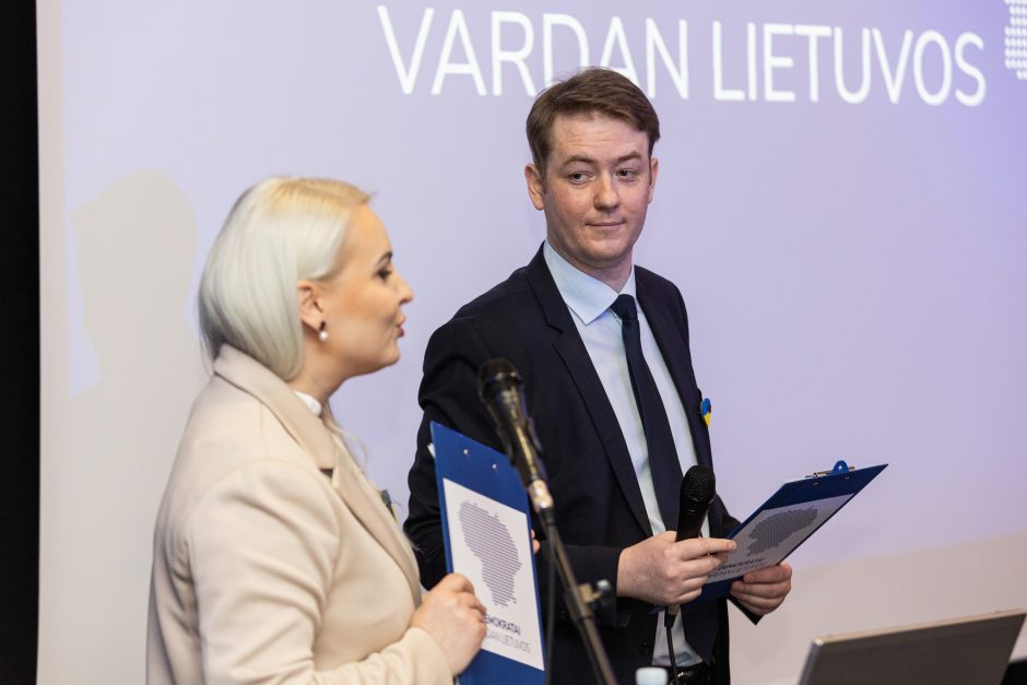 Vilniuje įsteigtas Demokratų sąjungos „Vardan Lietuvos“ skyrius