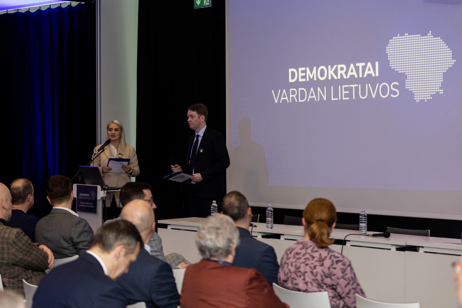 Vilniuje įsteigtas Demokratų sąjungos „Vardan Lietuvos“ skyrius