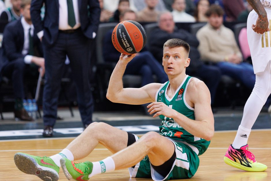 „Žalgiris“ sutriuškino ASVEL krepšininkus