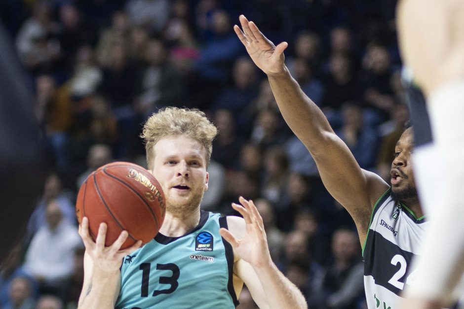 Europos taurė: Vilniaus „Wolves“ – Badalonos „Joventut“ 79:94