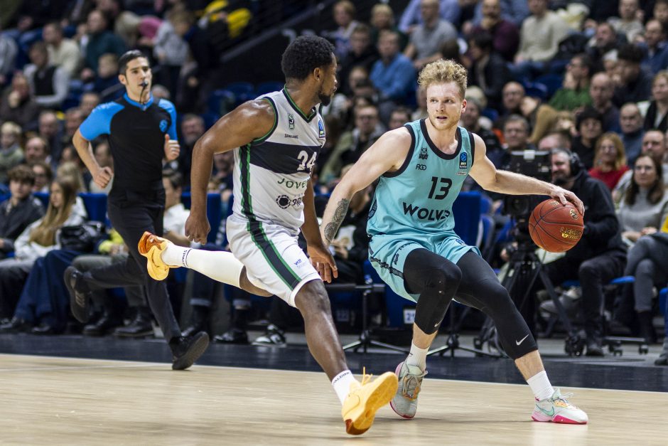 Europos taurė: Vilniaus „Wolves“ – Badalonos „Joventut“ 79:94