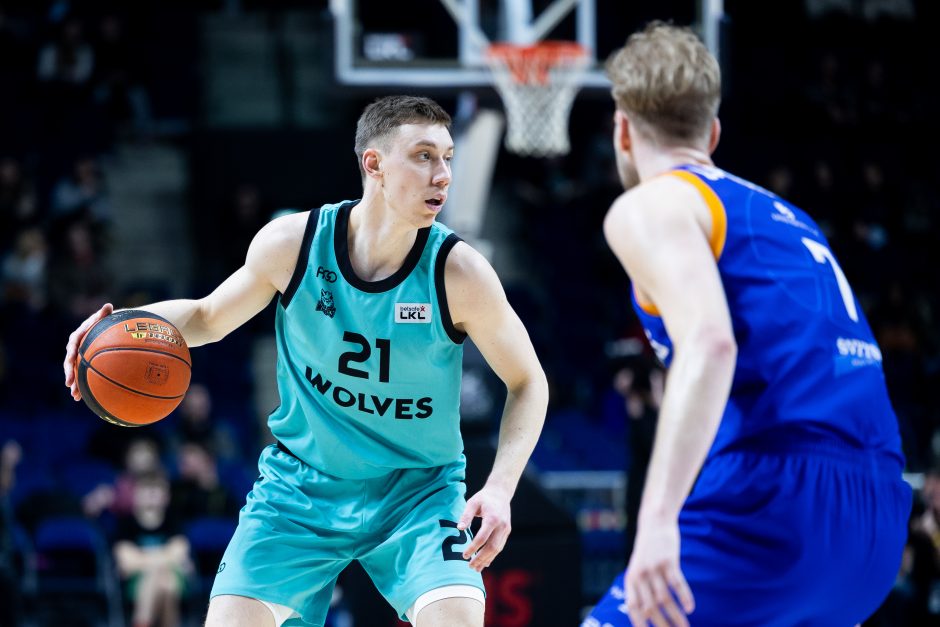 LKL: Vilniaus „Wolves“ – Klaipėdos „Neptūnas“ 92:73