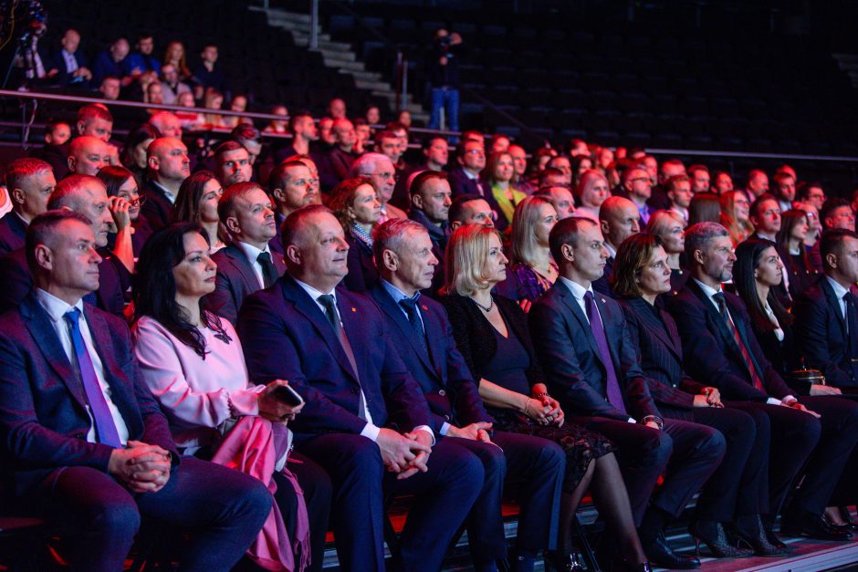 Kaune surengta 2023-ųjų TOPsport Lietuvos futbolo apdovanojimų šventinė ceremonija