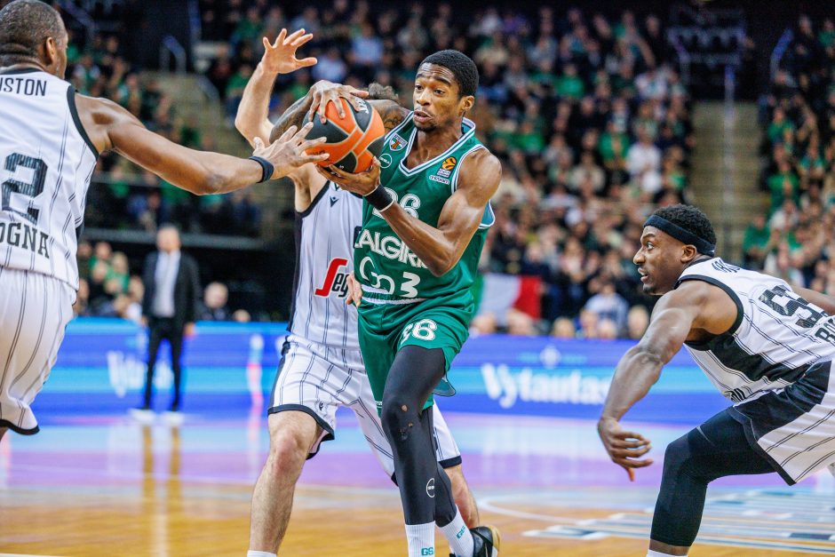 „Žalgiris“ grįžo į pergalių kelią: antrą kartą patiesė 