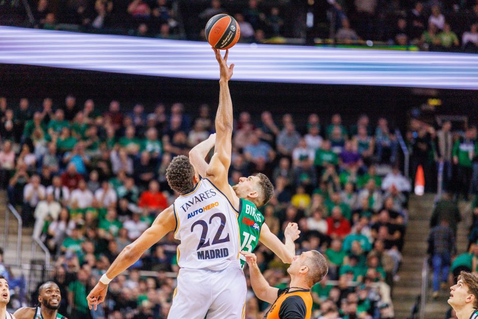 Eurolyga: Kauno „Žalgiris“ – Madrido „Real“ 62:64