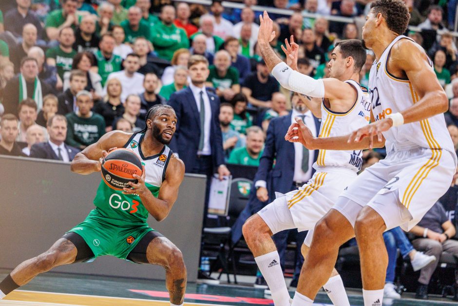 Eurolyga: Kauno „Žalgiris“ – Madrido „Real“ 62:64