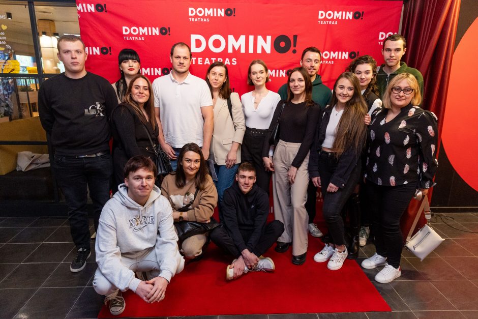 „Domino“ teatro komedijos „Urvinis žmogus“ premjeros svečiai