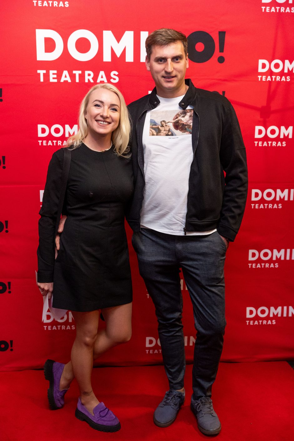 „Domino“ teatro komedijos „Urvinis žmogus“ premjeros svečiai