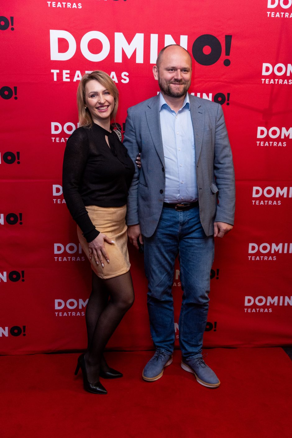 „Domino“ teatro komedijos „Urvinis žmogus“ premjeros svečiai