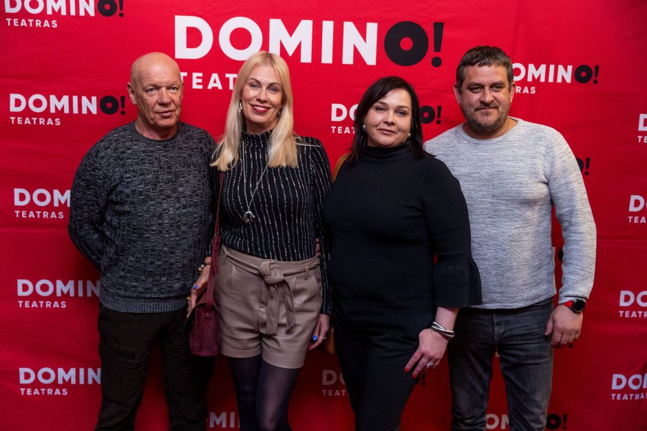 „Domino“ teatro komedijos „Urvinis žmogus“ premjeros svečiai