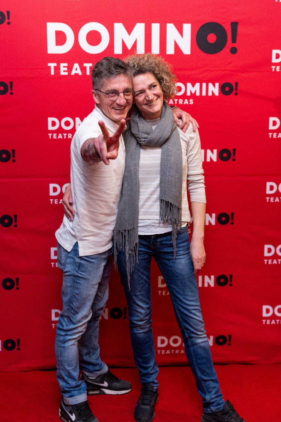 „Domino“ teatro komedijos „Urvinis žmogus“ premjeros svečiai