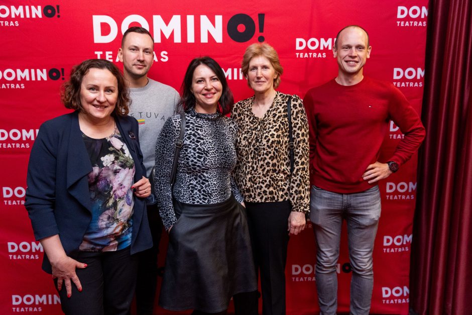 „Domino“ teatro komedijos „Urvinis žmogus“ premjeros svečiai