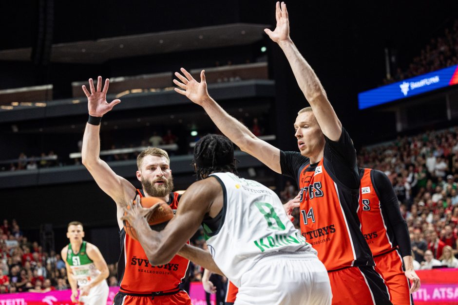 LKL finalas: Vilniaus „Rytas“ – Kauno „Žalgiris“ 88:87