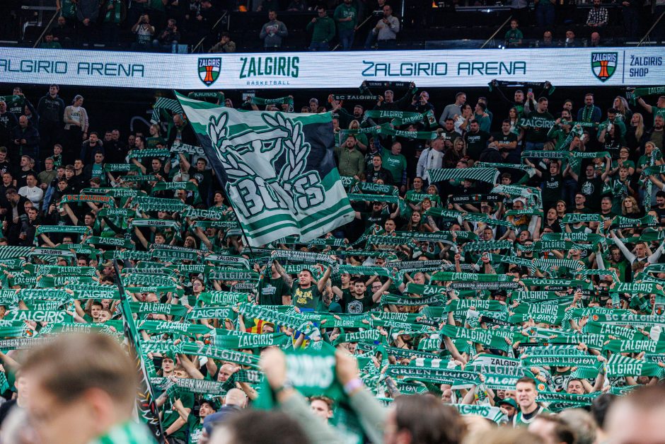 Eurolyga: Kauno „Žalgiris“ – Atėnų „Panathinaikos“ 84:77