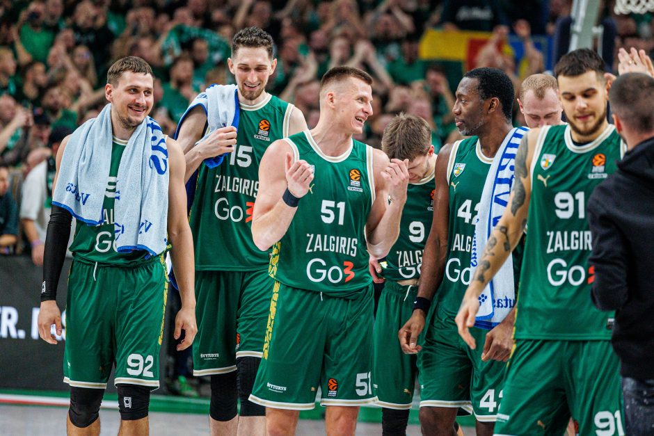 Eurolyga: Kauno „Žalgiris“ – Atėnų „Panathinaikos“ 84:77