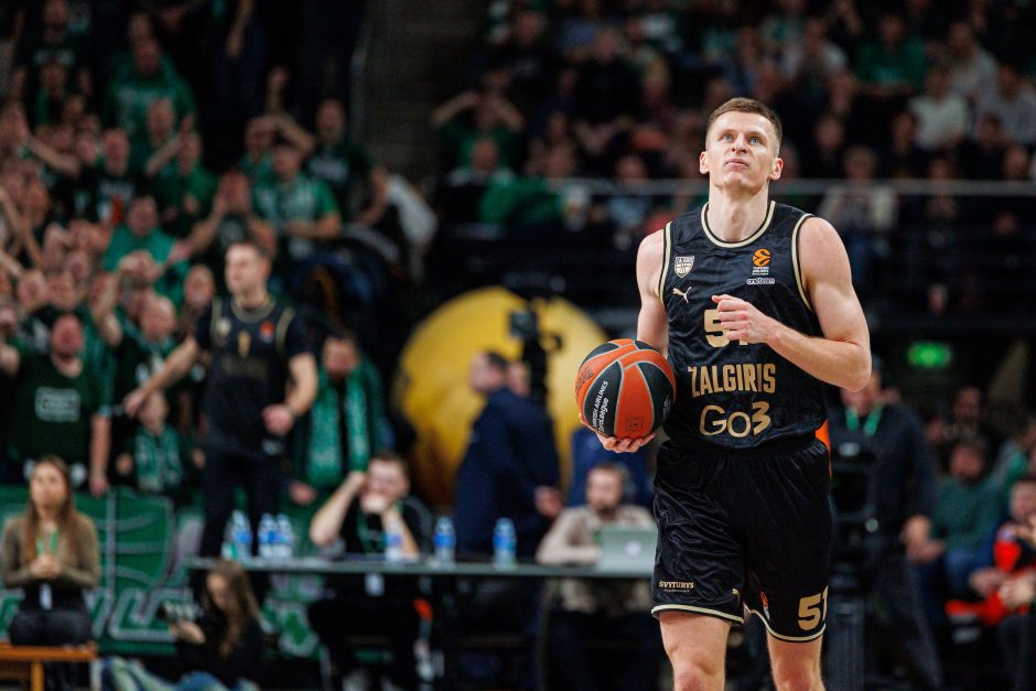  „Žalgiris“ namų arenoje įveikė „Anadolu Efes“ krepšininkus