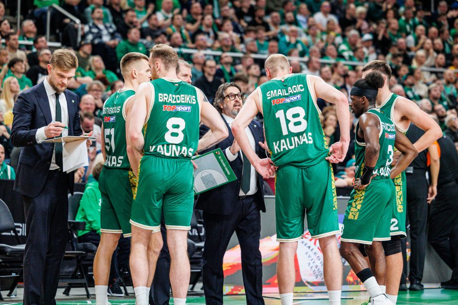 Ilgą laiką pirmavęs „Žalgiris“ nusileido „Olympiacos“ ekipai