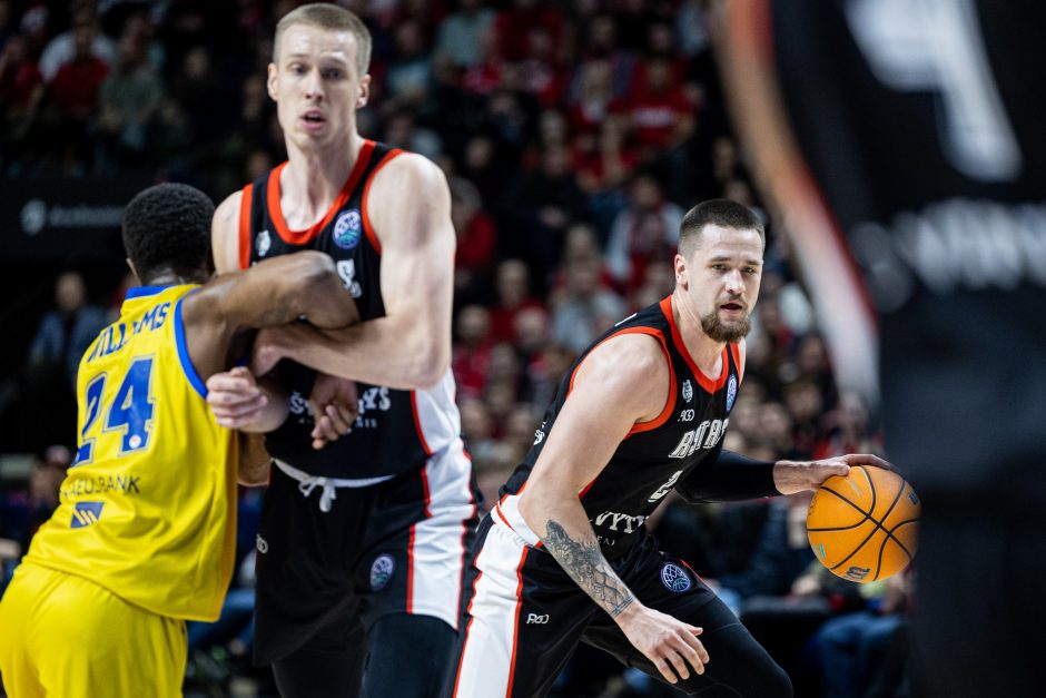 Čempionų lygos įkrintamąsias „Rytas“ pradėjo skaudžia nesėkme