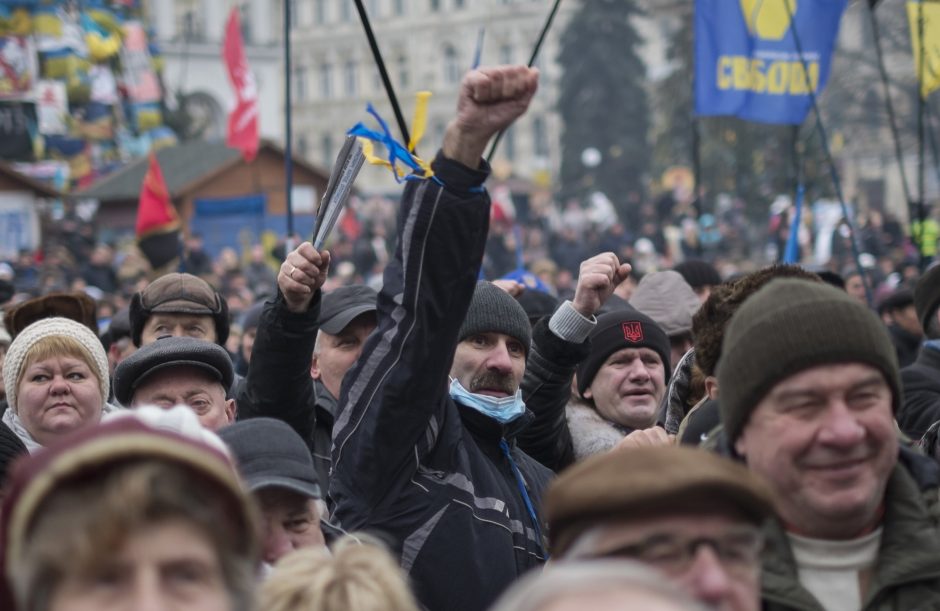 Protestai Ukrainoje ekonominiams santykiams su Lietuva žalos nepadarė