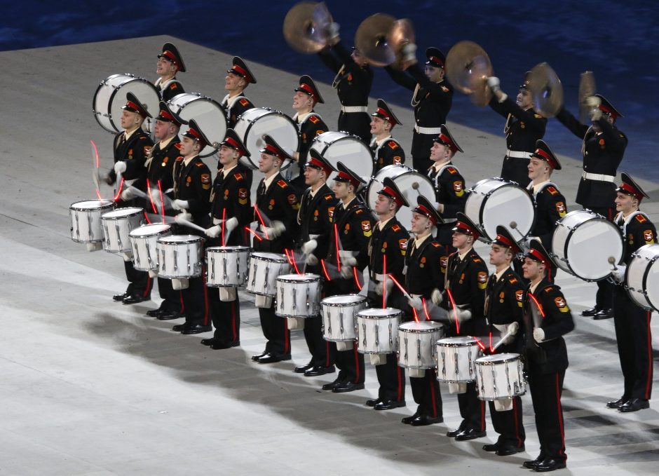 V. Putino olimpiada žėrėjo nepaisant abejonių šešėlių