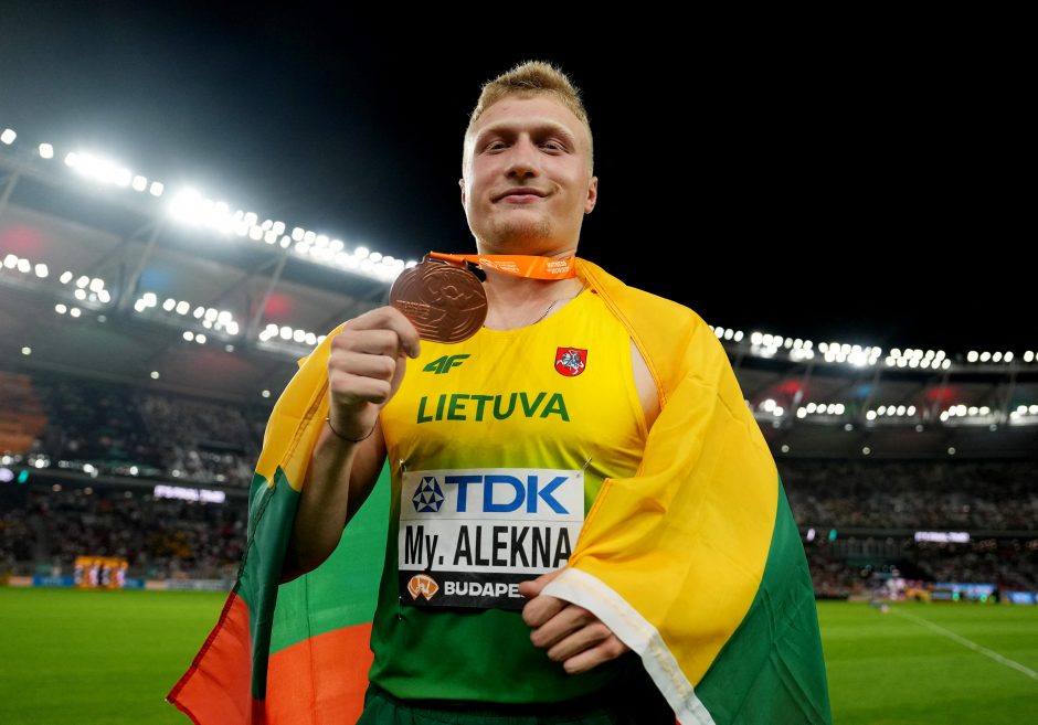 Disko metikas M. Alekna pasaulio lengvosios atletikos čempionate iškovojo bronzą!