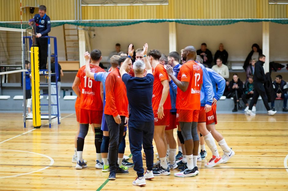 „Amber Volley“ tinklininkai Baltijos lygos sezoną pradėjo derlingai