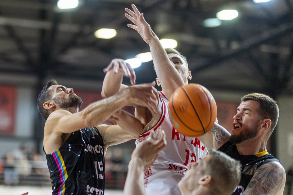  			 Čempionus patiesęs „Rytas” pratęsė sezoną tarptautiniame fronte