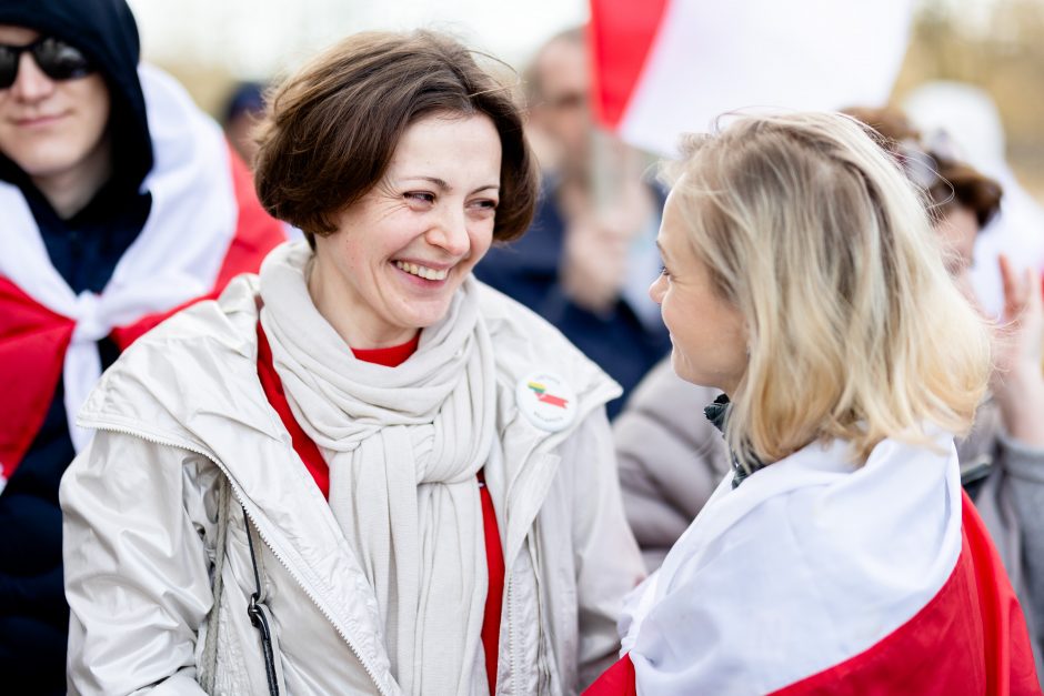 Baltarusijos opozicija Vilniuje minėjo Laisvės dieną 