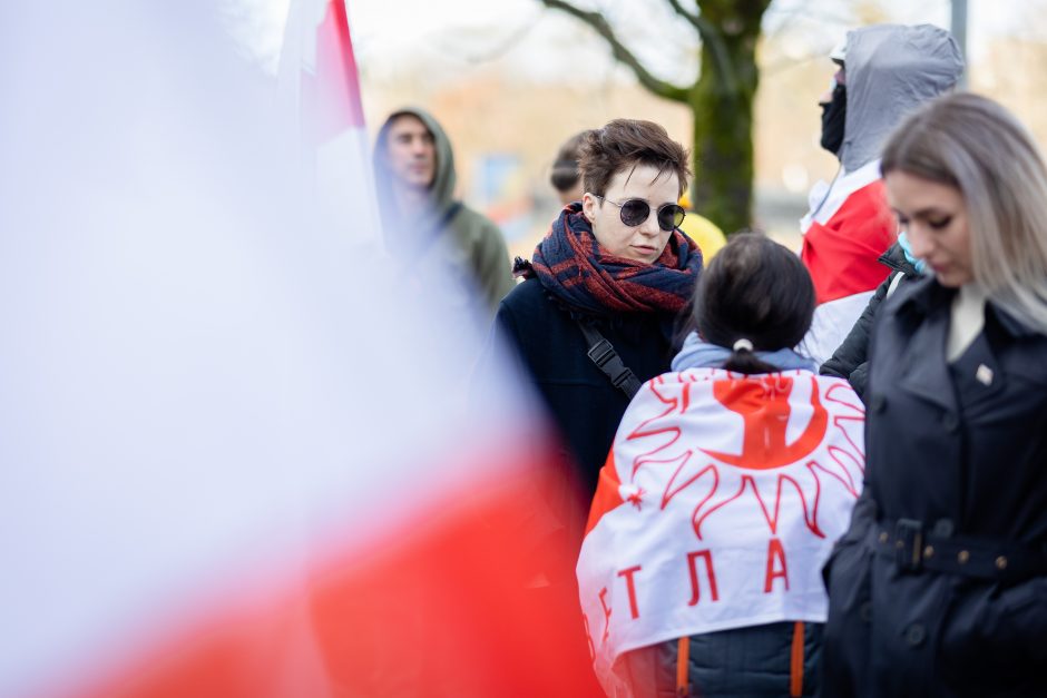 Baltarusijos opozicija Vilniuje minėjo Laisvės dieną 