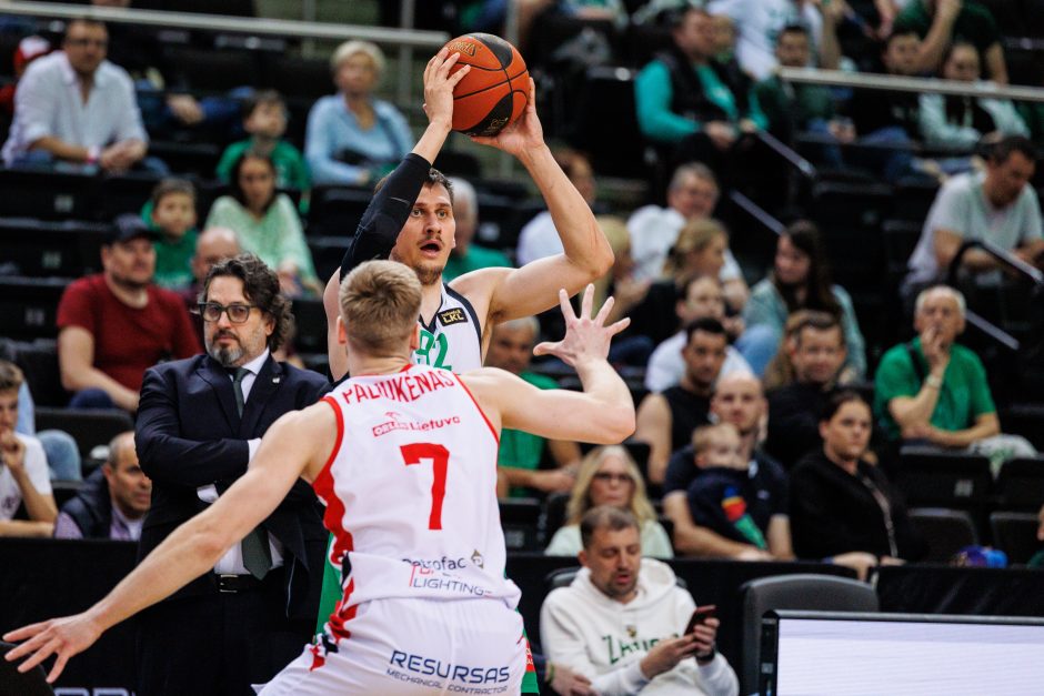 LKL: Kauno „Žalgiris“ – Mažeikių „M Basket–Delamode“ 95:68