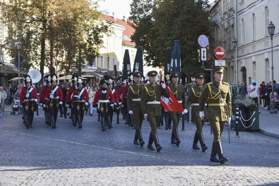 Simboliškai atkartota istorinė Oršos mūšio laimėtojo triumfo eisena