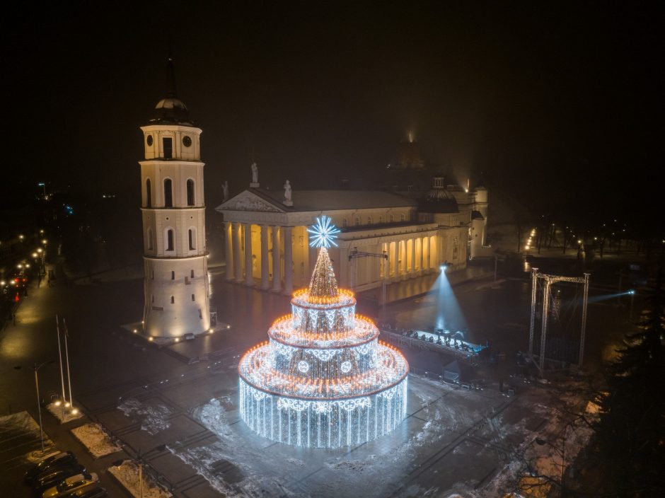 J. Statkevičius apie Vilniaus kalėdinę eglę rėžė tiesiai: pakvipo apgaule!