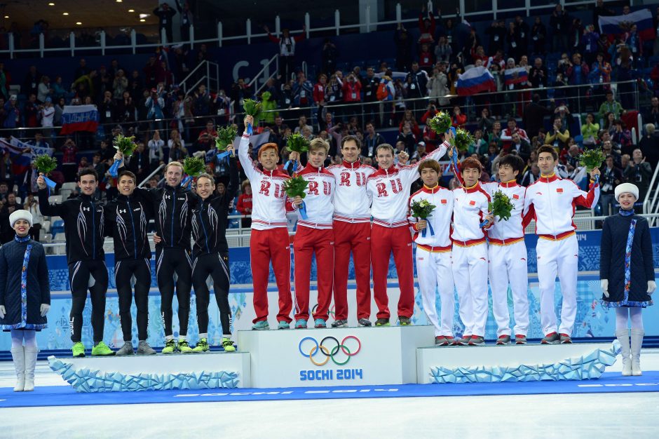 Olimpinių žaidynių komandų rikiuotėje šeimininkų komanda pakilo į antrąją vietą