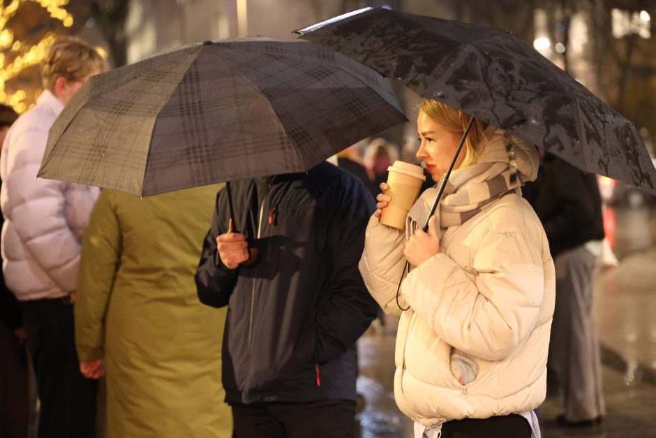 Protestuotojai Kaune: sunku suvokti, kas vyksta