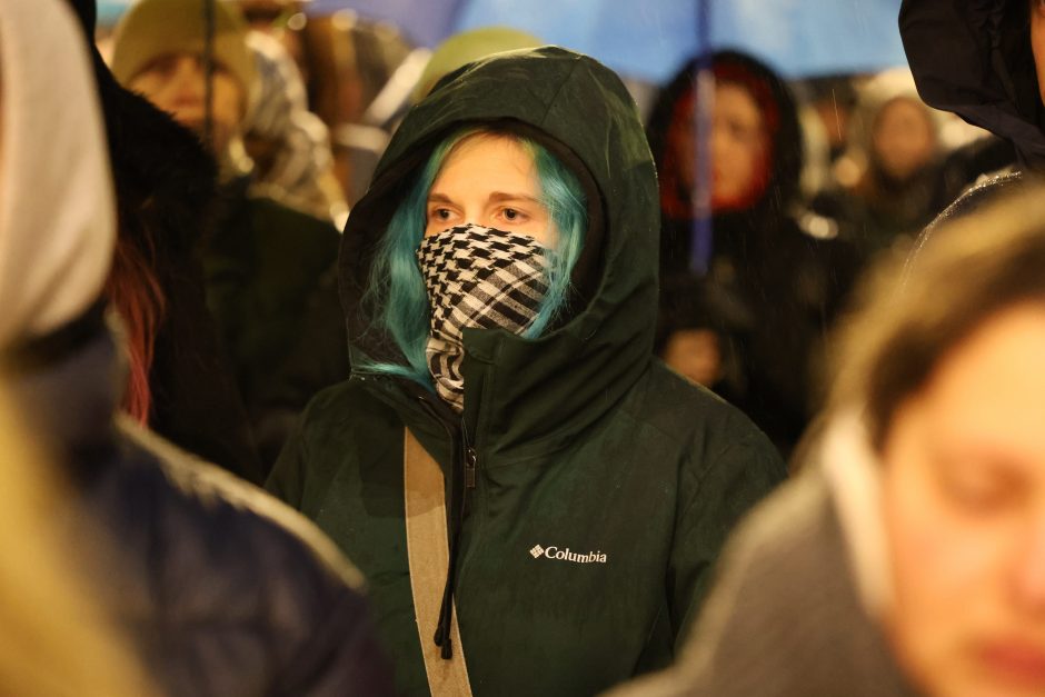 Protestuotojai Kaune: sunku suvokti, kas vyksta